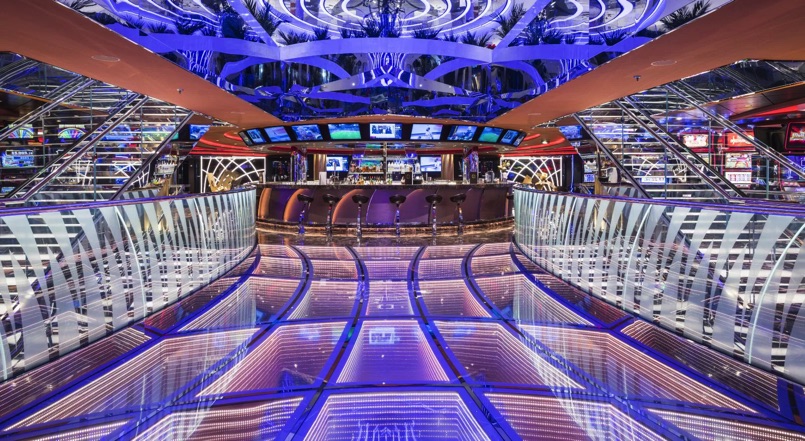 MSC Cruises casino floor